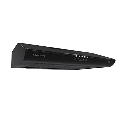Colormaq Depurador de Ar Slim Cook 60cm Preto 3 Velocidades com I...