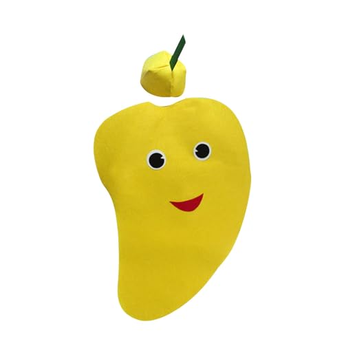LOVIVER Costume de fruits pour adultes, accessoires, vêtements pour hommes et femmes, déguisement léger, Costume de Cosplay pour mascarade, fête, mangue