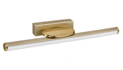 Image of FILLISKA Modern LED Picture /Dressing /Vanity /Bathroom /Mirror Light with 3 Step Light Mode & Adjustable Head (White,Warm White and Neutral White) (20 Watt Champagne Gold-9658)