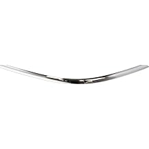 Bumper Trim Chrome Front Passenger Side Compatible with 2003-2011 Lincoln Town Car 3W1Z17C829AA