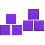 ULTECHNOVO 6stücke Teiliges Kobaltglas Flammenfarbreaktionszubehör Chemische Glasplatte Leicht Und Tragbar Für Labor-experimente Und Farbanalyse