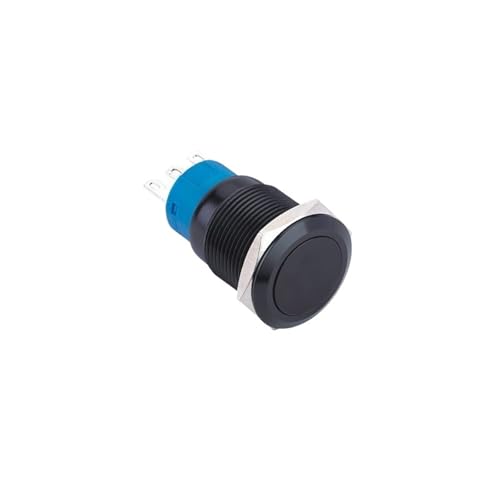 Interruptor pulsador de 19 mm para domotica y paneles del hogar