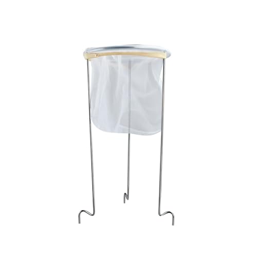 Folpus Jelly Strainer Stand with Bag, Reusable Multipurpose Stable Strainer Sieve Stand, Food Filter Stand for Coffee Yogurt