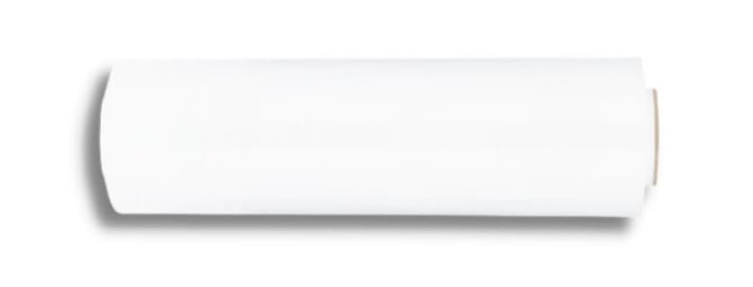 PSBM Machine White Stretch Wrap, 1 Pack, 30 Inch x 5000 Feet, 80 Gauge, Dark/Opaque Color Plastic Cling Designed for Pallet Machine Applicators