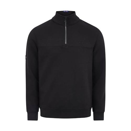 Sweat à col quart LeMieux en maille premium pour homme