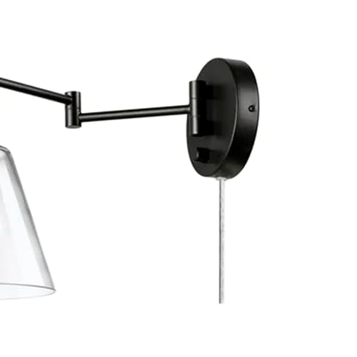 Image of Globe Electric Company 65392 1 Light Plug in Sconce, Dark Bronze