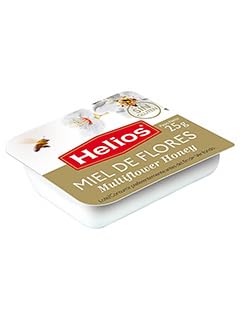 Miel de Fleurs Millefleurs en Monoportions - Format Individuel pour Hôtels et B&B - Boîte de 80 x 25g