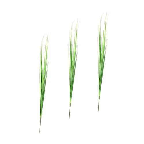 VICASKY Set 3 Piante Artificiali Cipolla Foglie Realistiche Materiale Plastico per Composizioni Floreali Decorazioni Fai da Te per Casa Matrimoni e Vasi Stile Moderno e Nordico