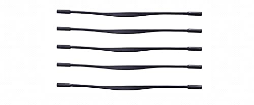 Silicone Eyeglass Strap Holder For Kids/Size 6' Inch Black (Pack of 5 Nos)-image-39