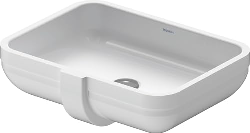 Duravit Happy D.2 Einbauwaschbecken, 48 cm, ohne Loch, weiße Armatur