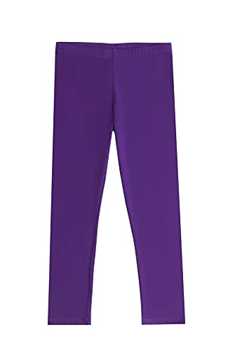 DaniChins Girl's Tutu Tulle Sparkle Skirt and Basic Cotton Leggings Set3