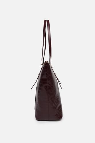 Image of Allen Solly Women's Large Tote Shoulder Bag | Premium PU Leather | Structured Shape | Everyday Comfort | Office & Work