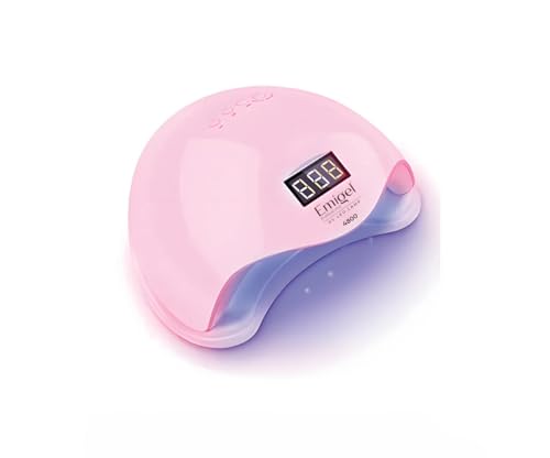 Image of Emigel Professional 48W Nail LED UV Lamp | Fast Gel Polish Curing Lamp for All UV /LED Polishes | Auto Sensor & 3 Timer Settings | Salon-Quality Nail Dryer for Manicure & Pedicure
