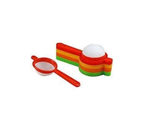 Image of SBWC Plastic Tea Filter Strainer Coffee Milk Strainer Filter Heavy Duty mesh Lasts Long Chai Channi chhalni Home Kitchen Office Soup Juice Milk (1)