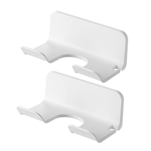 Gogogmee Hair Dryer Holder Wall Mount Wall-mounted Hair Dryer Rack Blow Dryer Holder St