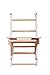 BenchK 712W Wallbar, Stall Bar, Power Tower, Gymnastic Ladder with Beech Wooden Pull Up Bar, Chin Up Bar and Adjustable BenchTop Used as a Desk. for Hanging Exercises, Home, Office