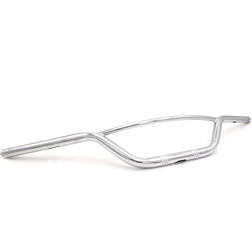 Guidon moto 25 mm argent barres de poignee pour XL883 XL1200 Z1000 Chopper