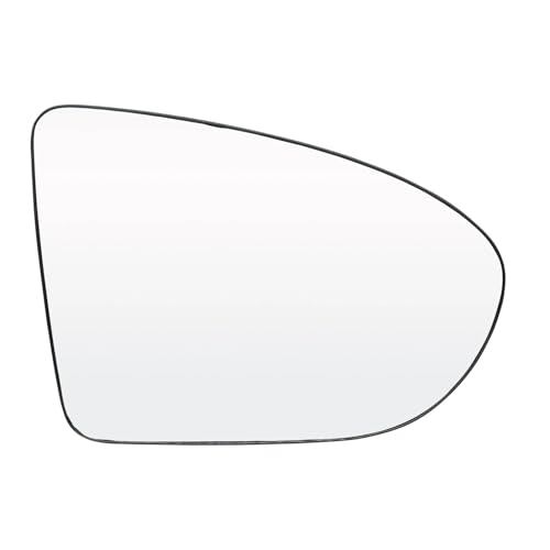 Lentille rétroviseur pour Qashqai +2 avec plaque de fixation arrière clipsable