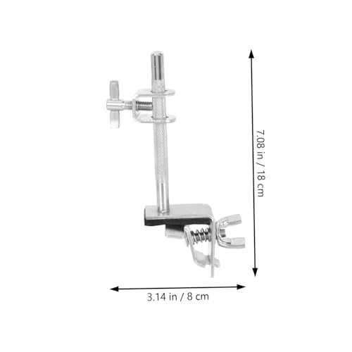 Clamp para cowbell de batería Abaodam acero galvanizado miniatura 2