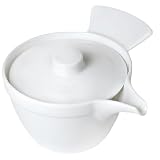 山加商店 「 ODA POTTERY すずめ茶器 」 洗いやすい 水切れよく注ぎやすい 急須 ステンレス茶こし付 390ml 14×15×8cm 磁器 おしゃれ 母の日 プレゼント 敬老 引越し祝い 誕生日 日本製 美濃焼 ふくら雀 白 O-P48801
