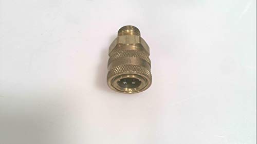 Parker Hannifin BST-3M Series Hydraulic Quick Coupler, Male Pipe Thread, 3/8 Inch Size, 3/8-18 NPTF Port