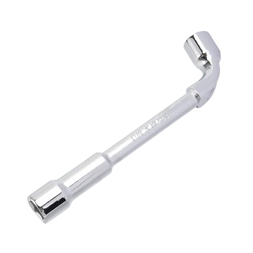 DOITOOL 13mm Polished Wrench Spanner Dual Head Tool for Home Factory Use