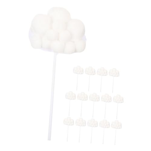 Décoration de gâteau nuage KOMBIUDA lot de 15 pour anniversaire mariage et fête à faire soi-même