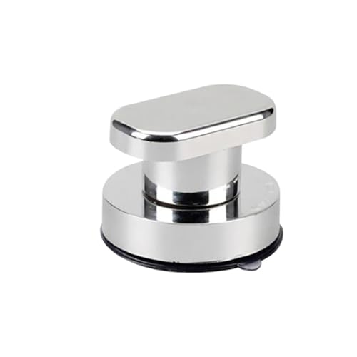 Bathroom Sucker Handle Toilet Seat Armrest for Glass Door,Refrigerator,Cabinet Safety Handle Grab Bars(S - Sliver)