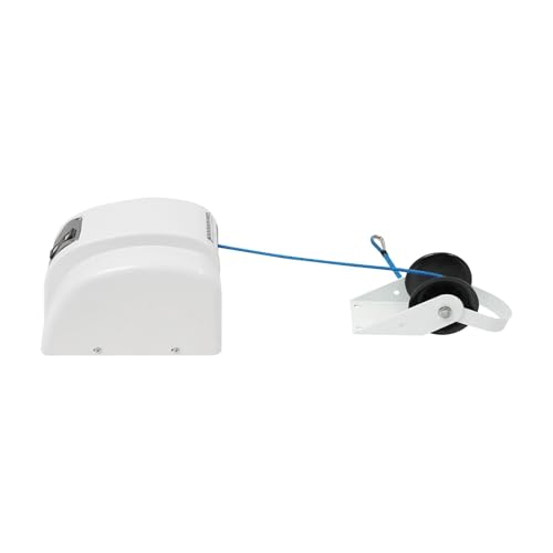Cabrestante eléctrico ancla 12V con control remoto 45 lb miniatura 6
