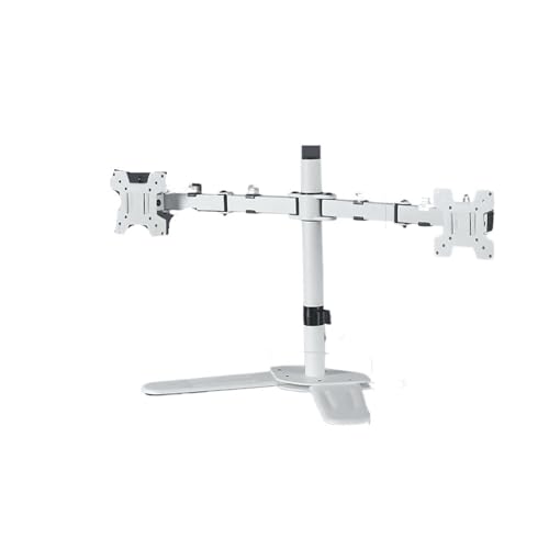 Support moniteur double écran haut bas pour soulager les cervicales bureau 005