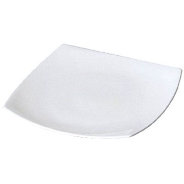 NARUMI(ナルミ) プレート 皿 スタイルズ(Styles) ホワイト 対角32cm スクエア 電子レンジ温め 食洗機対応 50481-5182