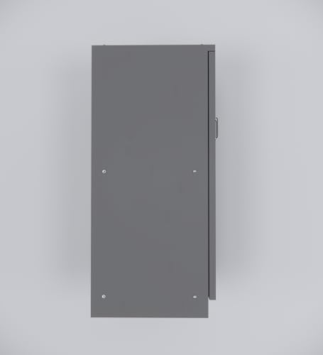 Image of SPECIALITY PANELS Shoe Storage Cabinet with Cushioned Bench, Grey, 2-Piece Set, DIY Assembly, 135x75x37.5 cm, Vertical and Horizontal Rack Combo