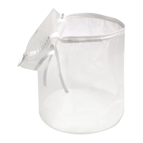 Agroplus Reusable 2 Gallon 220 Micron Zipper Filter Bag All Mesh Filter Zipper Filter Bags, Strainer Bag Brew Bags Cover