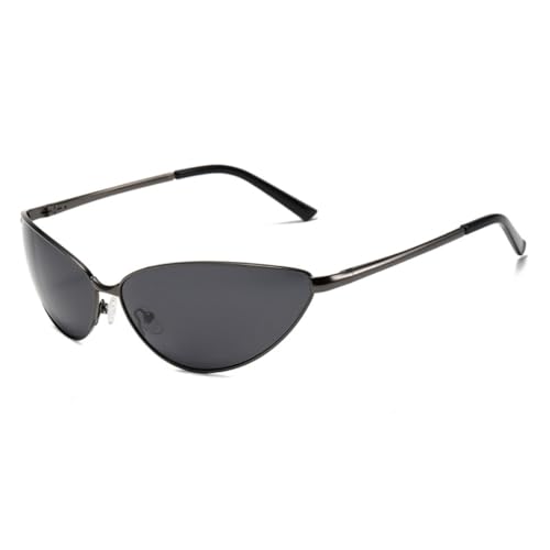 Lunettes de soleil œil de chat vintage monture métal pour sublimer votre regard au soleil