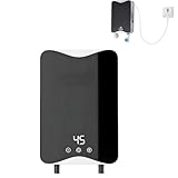 Drumstone (𝟏𝟓 𝐘𝐞𝐚𝐫𝐬 𝐰𝐚𝐫𝐫𝐚𝐧𝐭𝐲) Instant 5500W Tankless Electric Water Heater | Fast Heating, Energy Efficient & Compact | Portable Hot Water Solution for Bathroom, Kitchen