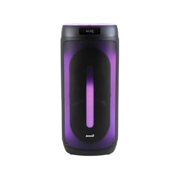 Amvox Caixa de Som Amplificada ACA 1601 Festa II - 1600W RMS, Bluetooth, Equalizador, USB