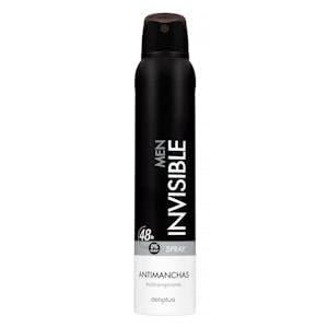 Desodorante invisible men antitranspirante y antimanchas 0% alcohol Spray 200 ml