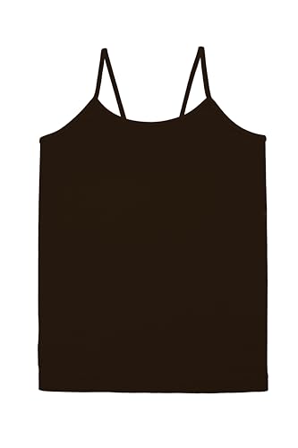 Image of Kurve Girl's Sleeveless Tank Top - Stretch Undershirts Cami Camisole, UV Protective Fabric, Rated UPF 50+ (Made in USA)