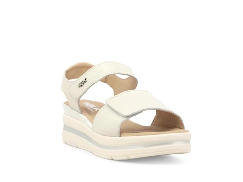 Sandalias de piel con cuña deportiva Melluso que estilizan tu silueta con gran confort 2