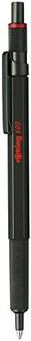 rOtring 600 Ballpoint Pen, Green Camouflage Barrel, 1.0mm Medium Point Refill, Black Ink for Writing, Drawing, Graphics and Calligraphy