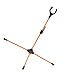 Kangnice 14.5inch Takedown Bows Stand Holder Bows Stand Bows Rack Foldable Recurve Bows Stand Rack Portable Stand