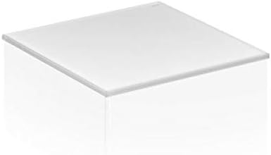 Keuco Edition 11 cover plate, 1066 x 3 x 524 mm, suitable for sideboard 31324/31325, colour: white, satin, 31324279002