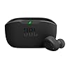 JBL Vibe Buds – True Wireless Earbuds, Smart Ambient, VoiceAware, Up to 32 total hours of battery life with speed charging, Water and dust resistant, JBL Deep Bass Sound (Black)