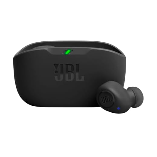 JBL Vibe Buds True Wireless Headphones - Black, Small