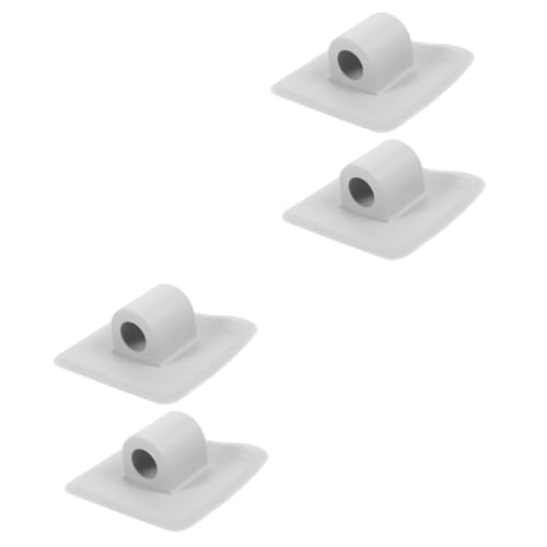 Toddmomy 2 Juegos Hebilla De Motor De De Goma Leva Titular De Kayak Soporte De Fijación para Kayak Válvula Soporte De Hebilla De Motor Carro Grey De Polivinilo 2 Piezas * 2