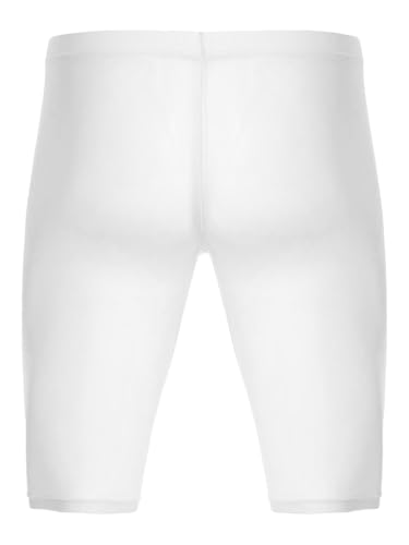 Men See Through Mesh Shorts Transparent Breathable Swim Trunks for Beach Holiday Party2