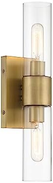DESIGNERS FOUNTAIN Anton 17.5 inch 2-Light Wall Sconce, Old Satin Brass, D286M-2WS-OSB
