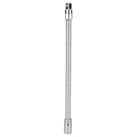Flexible Verlängerungsstange mit Gelenkverbindung für 1/2-Zoll-Buchse, 350 mm Adapter inklusive Bit-Halter und Verbindungsglied, biegsame elastische Verlängerung