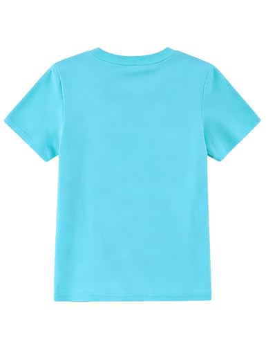 Image of Toddler Girls Clothes T-Shirt Short Sleeve Graphic Tee Cartoon Dinosaur 2-6T Girl Shirt Summer