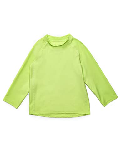 Leveret Long Sleeve Rash Guard (2 Toddler, Green)